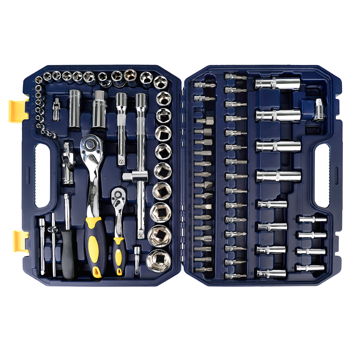 86 件6.3、12.5mm 系列套筒旋具組套
