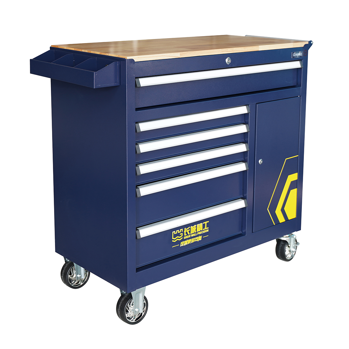 6 抽屜帶側(cè)門(mén)工具車(chē)
