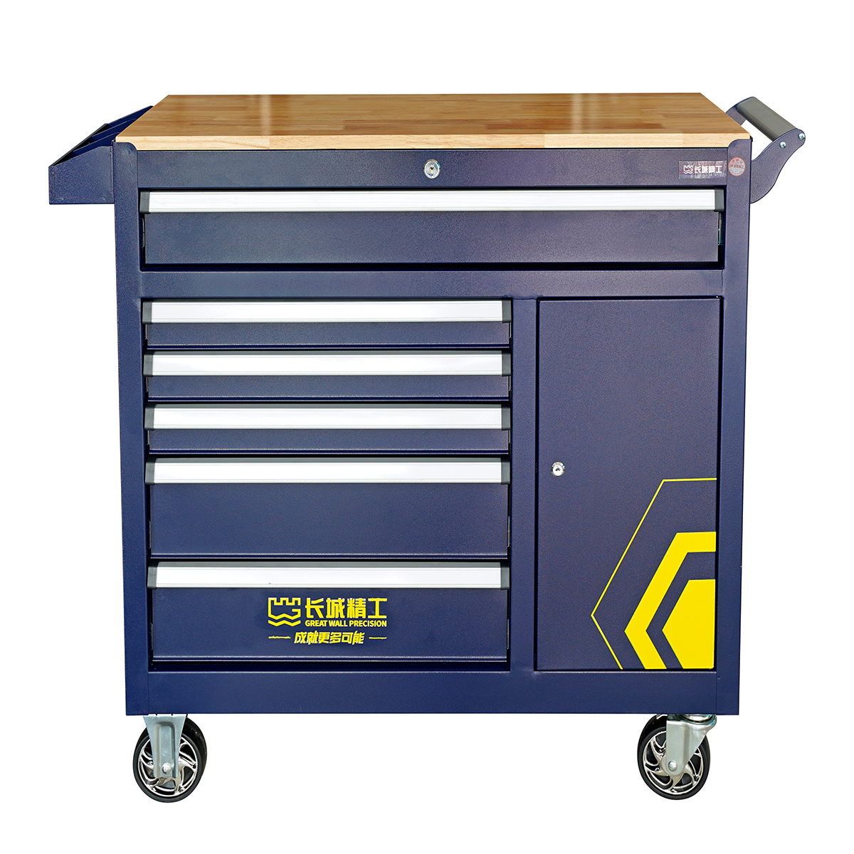 6 抽屜帶側(cè)門(mén)工具車(chē)