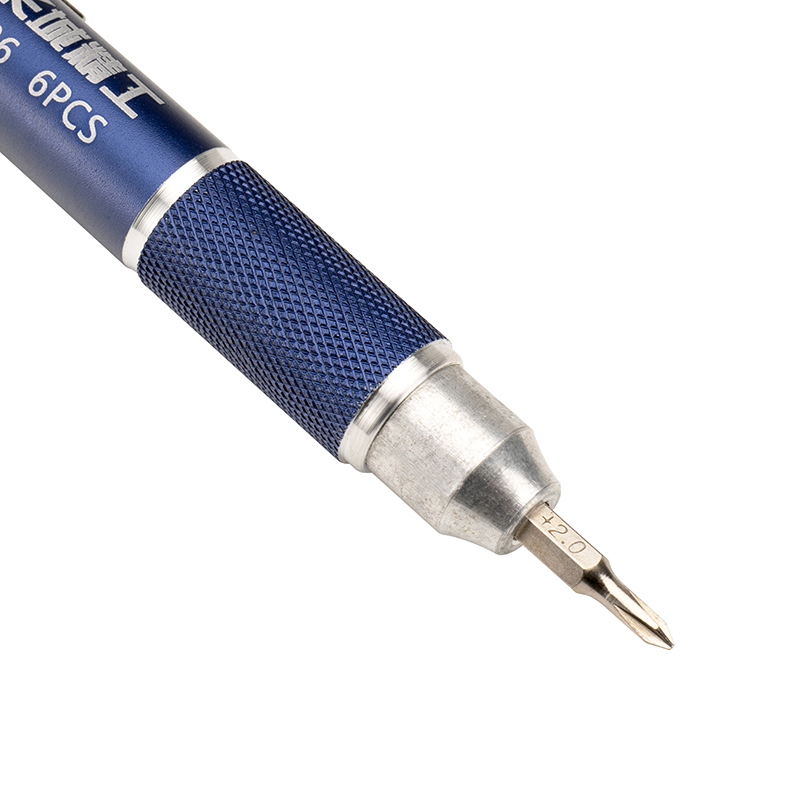 6 件十字、花形迷你螺絲批組套