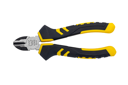 Great Wall Industrial-Grade German-Style Bi-Color Handle Diagonal Cutters Pliers，Labor-Saving